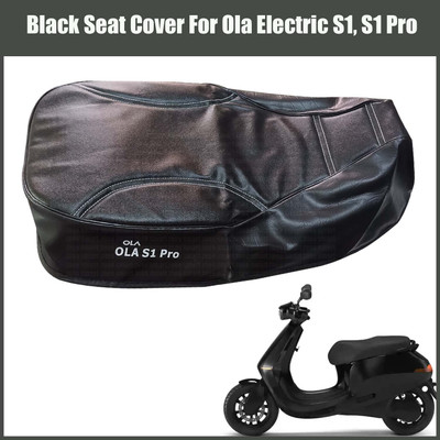 Znee Smart Heavy Quality Black Seat Cover For Ola Electric S1, S1 Pro Single Bike Seat Cover For Ola S1, S1 Pro