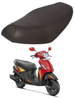 RONISH Waterproof And Scratch Proof Black Seat Cover Single Bike Seat Cover For Hero Pleasure, Pleasure Plus
