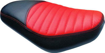 Hena Hunter 350 single bike seat cover Black and Red colour Single Bike Seat Cover For Royal Enfield Universal For Bike