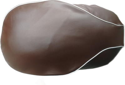 BikenWear Plain-Brown Single Bike Seat Cover For Ola S1, S1 Pro