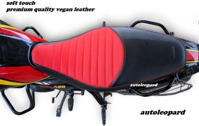 AUTOLEOPARD GUERRILLA 450 SOFT TOUCH RUBBER FOAM PREMIUM QUALITY VEGAN LEATHER Single Bike Seat Cover For Royal Enfield NA