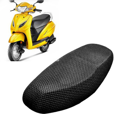 Lakshmina Enterprises Activa i Free Size Bike/Scooty Seat Cover Very Soft Net Mesh Fabric and Smooth Single Bike Seat Cover For Honda Activa 4G