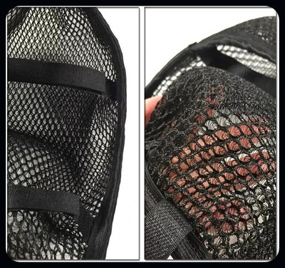 KP8 A-4XL_068_Free Size 3D Bike/Scooty Seat Cover Breathable Mesh NetSeat Cover Single Bike Seat Cover For Honda Activa 6G