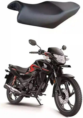 Sanaacreations PJ_HONDA SHINE SEAT COVER_003 Single Bike Seat Cover For Honda NA