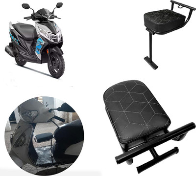 AUTO PEARL Folding Baby Seat Compatible with Honda-Dio Single Bike Seat Cover For Honda Dio