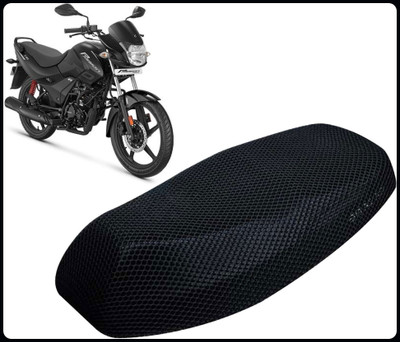 anmol enterprises 2XL-011 Free Size 3D Motorcycle/Bike Breathable Mesh Net Cushion-new Single Bike Seat Cover For Bajaj Platina