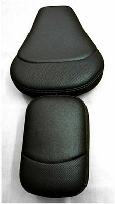 majesticrides MR_DFG01 Split Bike Seat Cover For Royal Enfield Classic Chrome, Classic Desert Storm, Classic 350, Classic, Classic 500
