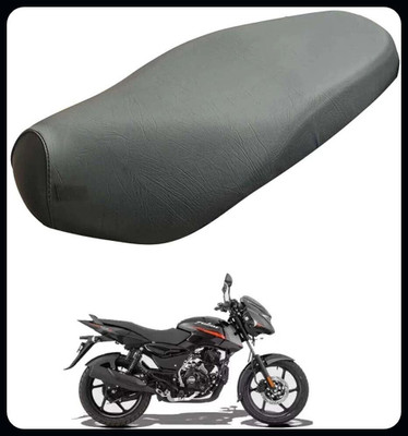 pnk KA-PULSAR_125_NEW_SEAT_COVER_BLACK_BSC Single Bike Seat Cover For Bajaj Pulsar