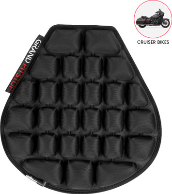 GrandPitstop Airseat_Bub_C_WOP Single Bike Seat Cover For Royal Enfield Bullet Classic