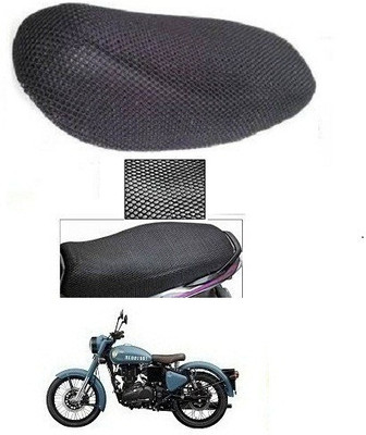 ABSONE New-cool-mesh-a-103 Single Bike Seat Cover For Royal Enfield Classic