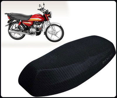 anmol enterprises 2XL-007 Free Size 3D Motorcycle/Bike Seat Cover Breathable Mesh Net Cushion-new Single Bike Seat Cover For Hero HF Dawn