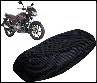 Vtrust A-2XL-014 Free Size 3D Motorcycle/Bike Seat Cover Breathable Mesh Net Cushion Single Bike Seat Cover For Bajaj Pulsar 135 LS DTS-i