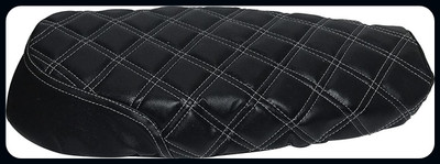 carbox KBA-SCN53_abc Single Bike Seat Cover For Royal Enfield NA