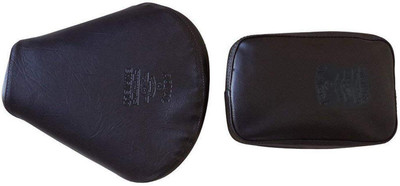 WHEETOYKART Seat Cover with Logo for Royal Enfield Classic 350/500 (Old BS4/BS6 Models) Split Bike Seat Cover For Royal Enfield Classic 350