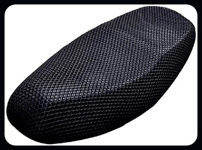 anmol enterprises Free Size 3D Motorcycle Breathable Mesh Net Black Bike-new Single Bike Seat Cover For Suzuki Access, Access 125, Access SE