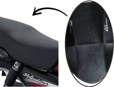 chalitam Splendor Plus BS6 Seat Cover Black Single Bike Seat Cover For Hero Splendor Plus