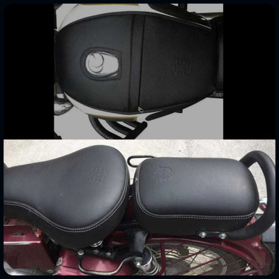 Kohli Bullet Accessorie KBA-SCT01 Single Bike Seat Cover For Royal Enfield Classic, Classic 350, Classic 500, Classic Chrome