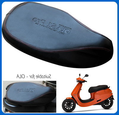carbox Cover-New136-Black Single Bike Seat Cover For Ola S1, S1 Pro