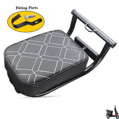 Generox Foldable Baby/Child Seat For Scooty Single Bike Seat Cover For TVS Streek