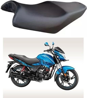 Sanaacreations PJ_GLAMOUR BS6 SEAT COVER_004 Single Bike Seat Cover For Hero Glamour