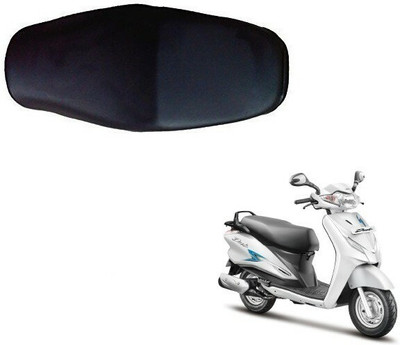 Autoxygen Bike Scooter Seat Cover For Duet (Black) Single Bike Seat Cover For Hero Duet