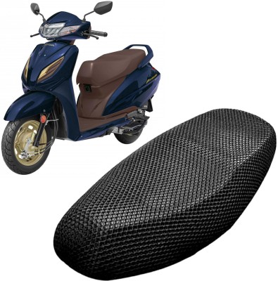 Lakshmina Enterprises A 3D Free Size Bike/Scooty Seat Cover Very Soft Net Mesh Fabric and Smooth Single Bike Seat Cover For Honda Activa 6G