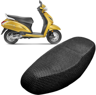 Lakshmina Enterprises Activa 4G Free Size Bike/Scooty Seat Cover Very Soft Net Mesh Fabric and Smooth Single Bike Seat Cover For Honda Activa 3G