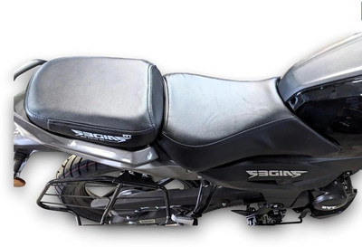 carbox New174-Black PU Leather SEAT Cover_abc Split Bike Seat Cover For TVS Raider 125