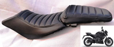 AUTOLEOPARD DOMINAR 250 SEAT COVER PARALLEL STITICH Split Bike Seat Cover For Bajaj NA