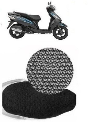 AUTOGLICH New-NYL-TBSCNW--A117 Single Bike Seat Cover For TVS Wego