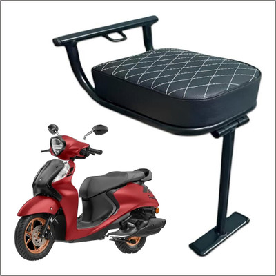 BkAccessories Fascino Universal Baby Seat for Scooters/scooty Designed specifically Single Bike Seat Cover For Yamaha Fascino