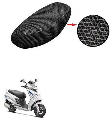AUTOGLICH New-BLSM-MESH-CVR-A58 Single Bike Seat Cover For Hero Maestro