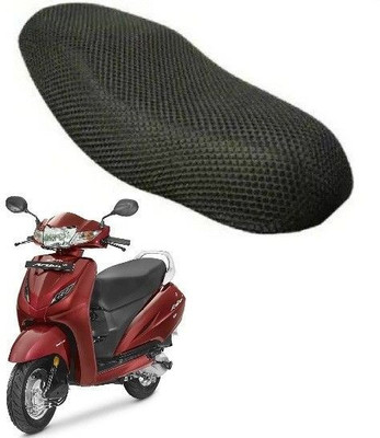 AUTOGLICH New-UNQ-MESH-BSC-A4 Single Bike Seat Cover For Honda Activa 4G