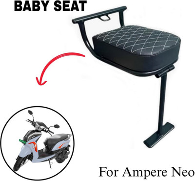 BkAccessories Ampere Neo Universal Baby Seat for Scooters/scooty Designed specifically Single Bike Seat Cover For Universal For Bike Universal For Bike