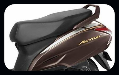 anmol enterprises Free Size Scooty/ Scooter Cushion Black Single Scooty Bike-new Single Bike Seat Cover For Honda Activa 125, Activa