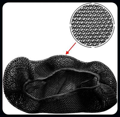anmol enterprises 4XL_081_Free Size 3D Bike/Scooty Breathable Mesh Net Bike-new Single Bike Seat Cover For Suzuki Access 125