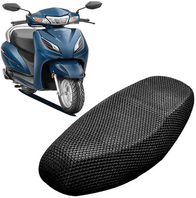 Lakshmina Enterprises B 3D Free Size Bike/Scooty Seat Cover Very Soft Net Mesh Fabric and Smooth Single Bike Seat Cover For Honda Activa 3G