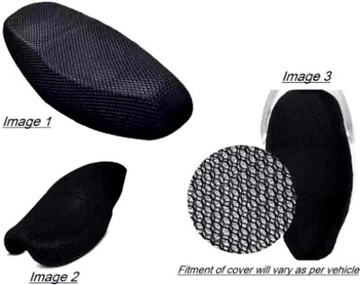 Lakshmina Enterprises 4XL_065_Free Size 3D Bike/Scooty Seat Cover Breathable Mesh Net Bike Seat Cover Single Bike Seat Cover For Honda Activa 6G