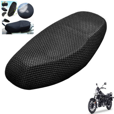 Generox NetSeatCover1pcforallbike375 Single Bike Seat Cover For Bajaj Avenger 160