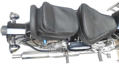 majesticrides Seat Cover With Heavy Foaming Compatible With RE Classic (2012 -2020) Split Bike Seat Cover For Royal Enfield Classic Chrome, Classic Desert Storm, Classic 350, Classic, Classic 500