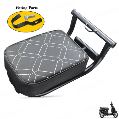 Generox Premium Foldable Baby/Child Seat For Scooty Single Bike Seat Cover For Hero Pleasure