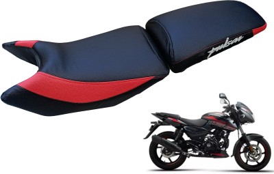 Hena BAJAJ PULSAR 125/150/220 split BIKE SEAT COVER DUAL RED COLOUR TON Split Bike Seat Cover For Bajaj Pulsar