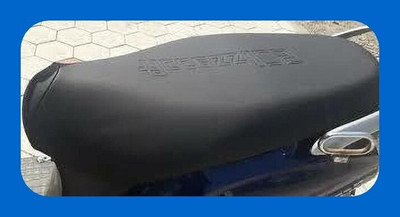 carbox COVER_A288_abc Single Bike Seat Cover For Suzuki Access 125