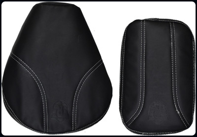 Kohli Bullet Accessorie KBA-Fancy Black with White Thread Design Seat Cover For Royal Enfield Classic Split Bike Seat Cover For Royal Enfield Classic, Classic 350, Classic 500, Classic Chrome, Classic Desert Storm Kohli Bullet Accessorie KBA-Fancy Black with White Thread Design Seat Cover For Royal Enfield Classic Split Bike Seat Cover For Royal Enfield Classic, Classic 350, Classic 500, Classic Chrome, Classic Desert Storm