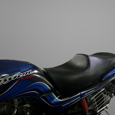 Sanaacreations PJ_PASSION SEAT COVER_007 Single Bike Seat Cover For Hero Passion