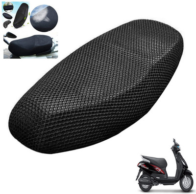 Generox NET Seat Cover For Swish Single Bike Seat Cover For Suzuki Swish