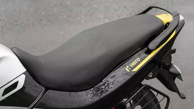 Sana Creations PJ_PASSION SEAT COVER_009 Single Bike Seat Cover For Hero Passion