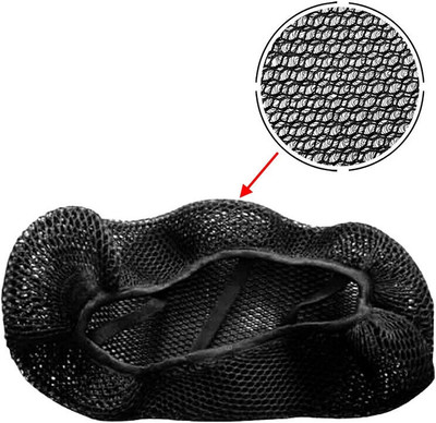 carbox V4XL_081_Free Size 3D Bike/Scooty Seat Cover Breathable Mesh Net Bike Seat Cover Single Bike Seat Cover For Suzuki Access 125