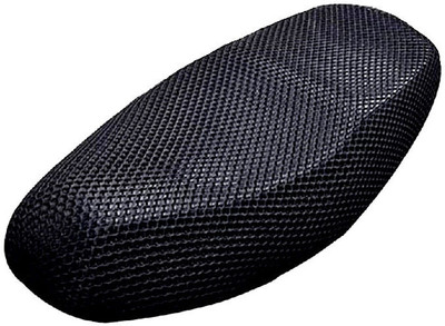 anmol enterprises Free Size 3D Motorcycle Seat Cover Breathable Mesh Net Black Bike Seat Cover Single Bike Seat Cover For Suzuki Access, Access 125, Access SE
