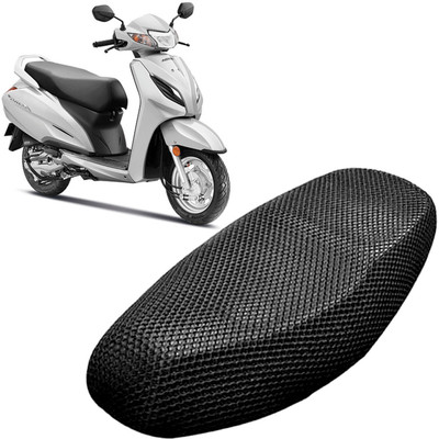 anmol enterprises NNNN 3D Free Size Bike/Scooty Seat Cover Very Soft Net Mesh Fabric and Smooth Single Bike Seat Cover For Honda Activa 5G